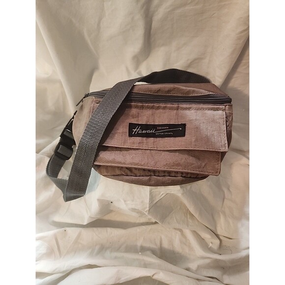 Vintage Hawaii Victor Sports Brown Fanny Pack - Picture 1 of 6